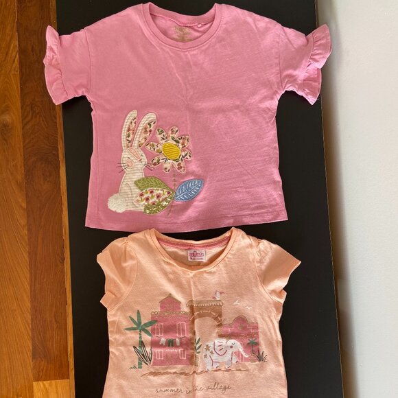 Pink T-Shirts 3 Pack (12-18 months) - Picture 1 of 2